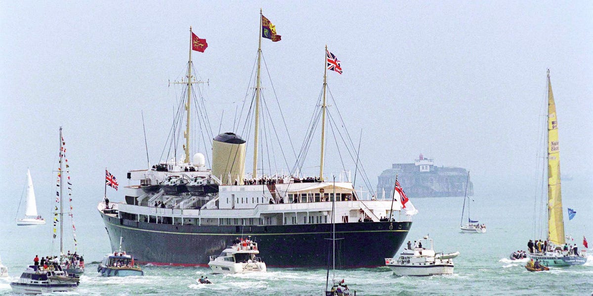 Inside Royal Yacht Britannia, Queen Elizabeth's Royal Cruise Ship