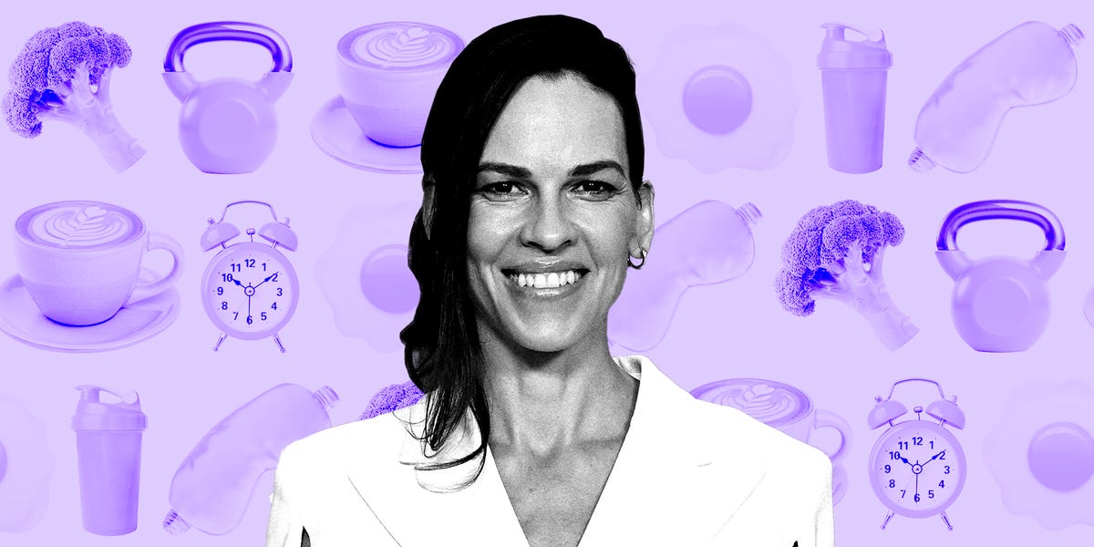 Hilary Swank's Daily Routine: How She Eats, Relaxes, and Works Out